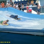 onboard ship surfing